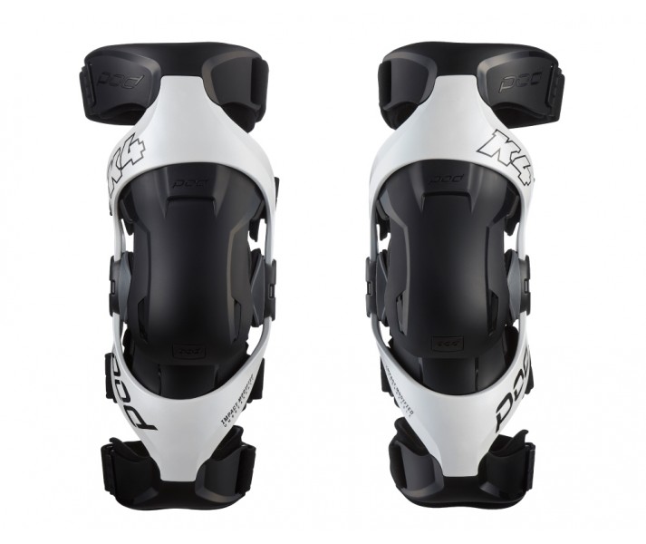 Rodilleras Pod K4 2.0 Knee Brace (PR) Blanco Negro |K4024-058|