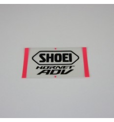 Recambio Shoei Logo Posterior Hornet Adv Negro |090HTAVSTBLK|