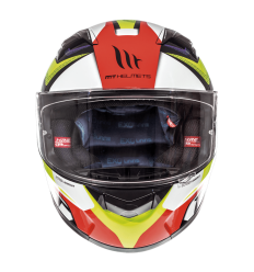 Casco MT KRE Lookout G4 Amarillo Fluor Brillo