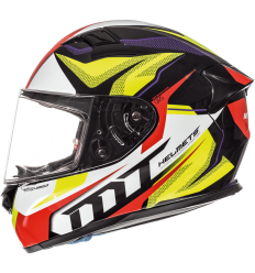 Casco MT KRE Lookout G4 Amarillo Fluor Brillo