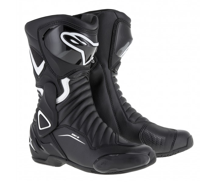 Botas Carretera Alpinestars Stella Smx-6 V2 Negro Blanco