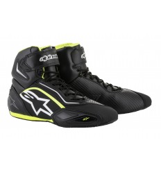 Botas Ciudad Alpinestars Faster-2 Negro Blanco Amarillo Fluor