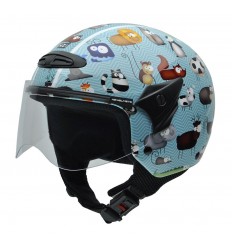 Casco NZI Helix II Junior Graphics Animals |050269G711|