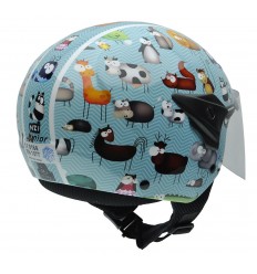 Casco NZI Helix II Junior Graphics Animals |050269G711|