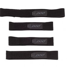 Set Cinchas Con Velcros Pod Negro (Una Rodillera) |KP330-014|