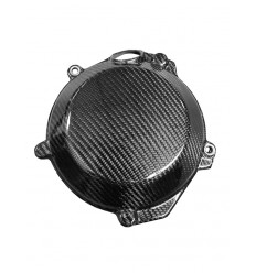 Protector Tapa Embrague Carbon 4MX SFX250/350 16-17 EXCF/FE/FC250/350 - 4MX16.02