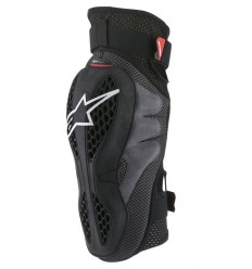 Rodillera Alpinestars Sequence Knee Protector Negro Rojo |6502618-13|