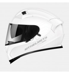 Casco MT Kre Solid Blanco Brillo |11040004|