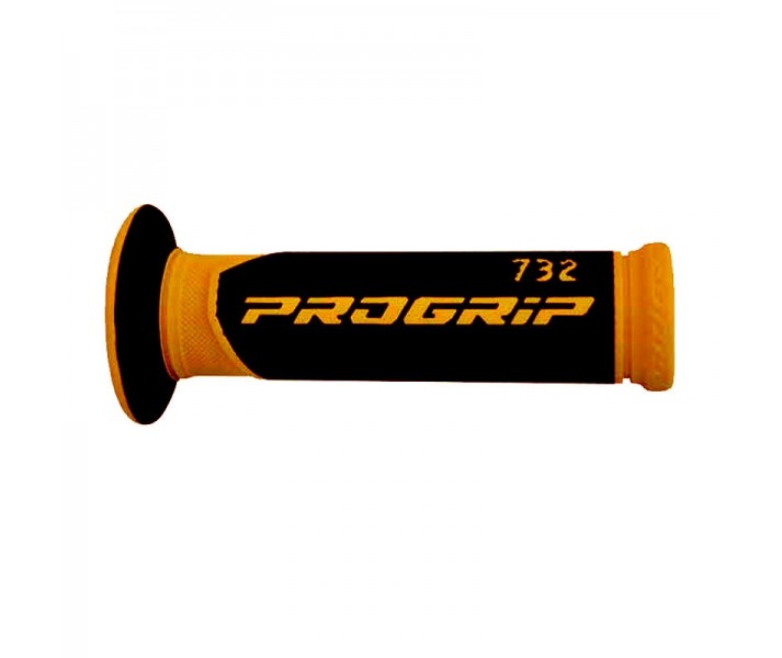 Par Puños Scooter PROGRIP BICOLOR Negro/Naranja Fluor CA0732.NE/NAF 2016