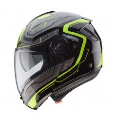 Casco Caberg Levo Flow Negro / Antracita / Amarillo Fluor|34910806|