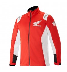 Chaqueta Alpinestars Honda Softshell Jacket Rojo|1H18-11500-30|