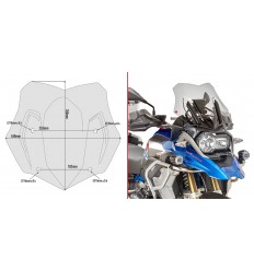 Cúpula Givi Completa Para Bmw R Gs 1200 16a17