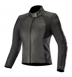 Chaqueta Alpinestars Stella Vika V2 Women'S Leather Jacket Negro|3115519-10|