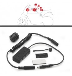 Kit Power Givi Hub P S110 Alimentacion Interna Bolsa Deposito S111