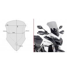 Cúpula Givi Completa Para Ducati Multistrada 950-1200 17-15a17