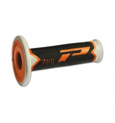 Par Puños Pro-Grip Cross Tricolor Naranja/Gris/Negro