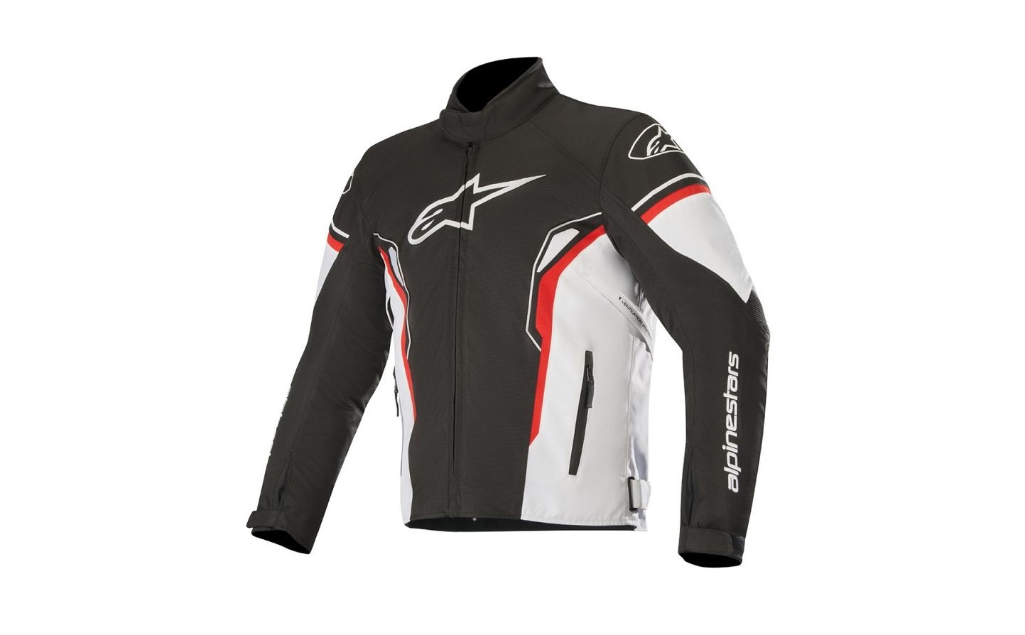 Chaqueta Alpinestars T-GP Plus R V2 Negro/Blanco/Rojo