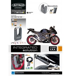 Soporte Para Candado Artago Kit Integracion 69 Suzuki Gsx-R600-750-1000