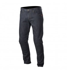 Pantalones Alpinestars Copper Denim Pants - Regular Fit Oscuro Azul Rojo|3328518