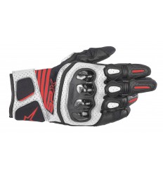 Guantes Alpinestars Sp X Air Carbon V2 Glove Negro Blanco Rojo Fluor |3567319-12
