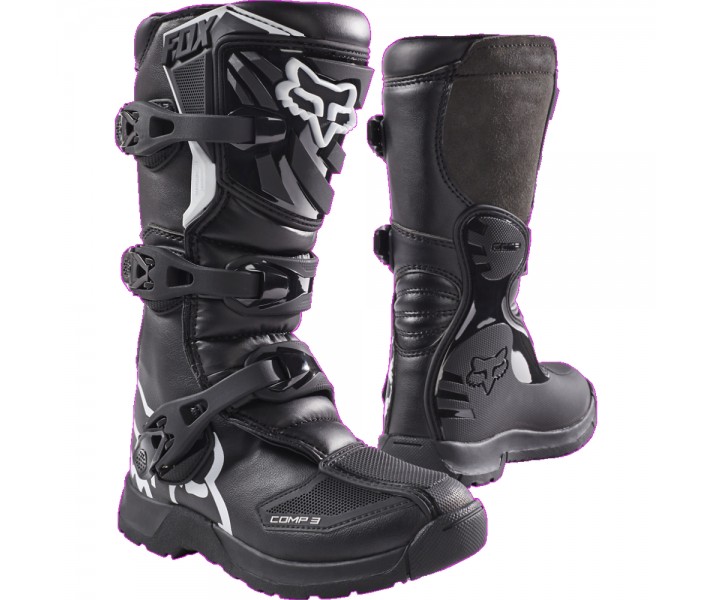 Botas Motocros Infantiles Fox Comp 3Y Boot Negro |18238-001|