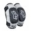 Codera Niño Fox Peewee Titan Elbow Guard Negro / Plata Fx16