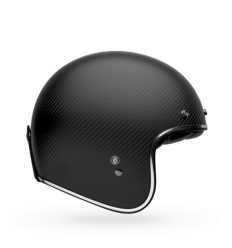 Casco Bell Custom 500 Carbon Solid Negro Mate