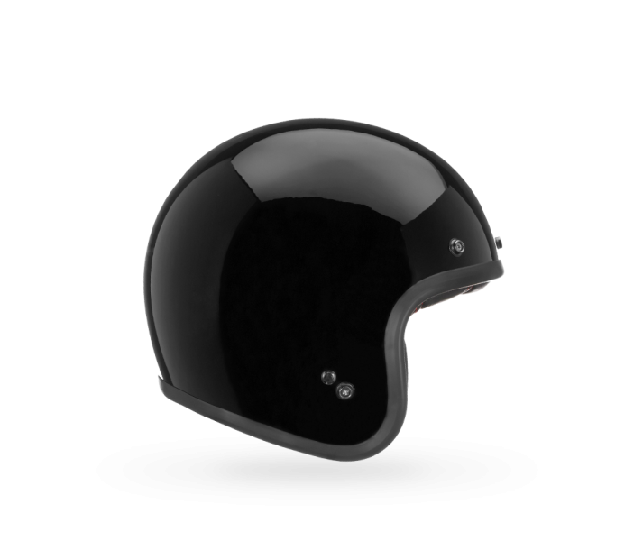 Casco Bell Custom 500 Negro Brillo