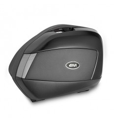 Juego maletas laterales GIVI V35 MONOKEY SIDE 34l. con catadióptricos transp.|V3