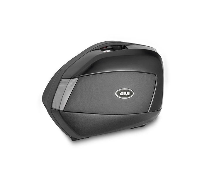 Juego maletas laterales GIVI V35 MONOKEY SIDE 34l. con catadióptricos transp.|V3