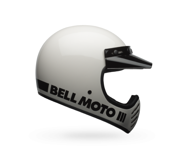 Casco Bell Moto-3 Classic Blanco