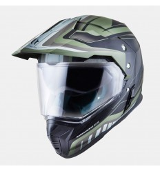 Casco MT Synchrony Duo Sport Tourer Verde Militar Mate/Negro |10853159|