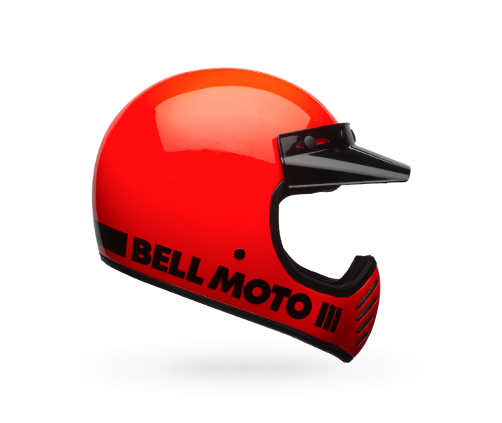 Casco Bell Moto-3 Classic Naranja Flúor