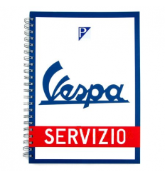 Cuaderno Vespa Servizio |605287M|