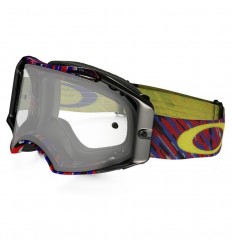 Máscara Oakley Airbrake Rain Of Terror Rojo / Azul / Amarillo
