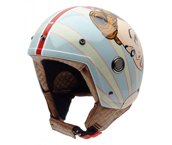 Casco NZI Jet Tonup Graphics Chica Bonita |050260G951|