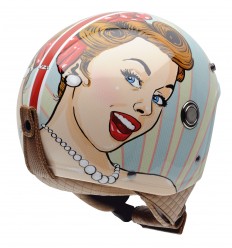 Casco NZI Jet Tonup Graphics Chica Bonita |050260G951|