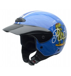 Casco NZI Single Jr Graphics Peak Dinoride Brillo |050272A058|