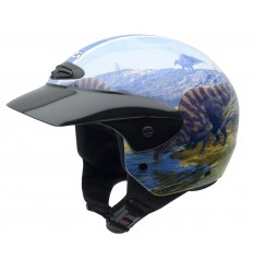 Casco NZI Single Jr Graphics Peak Rex Brillo |050272A060|