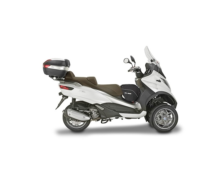 Anclaje Givi Monolock Con Parrilla Para Piaggio Mp3 Sport/Bussines 500I