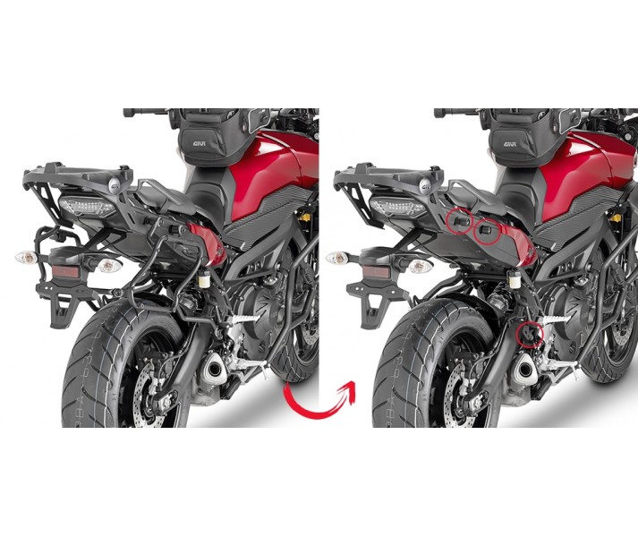 Portamaletas Lateral F/Rapida Yamaha Mt-09 Tracer 15
