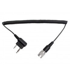 Cable de 2 vías de Radio Sena para Kenwood Twin-pin conector