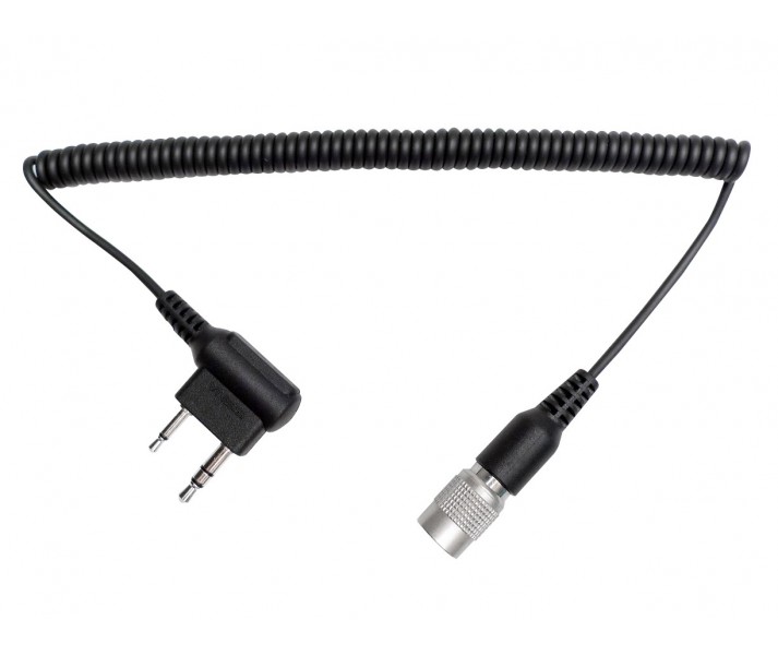 Cable de 2 vías de Radio Sena para Kenwood Twin-pin conector