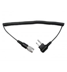 Cable de 2 vías de Radio Sena para Motorola Twin-pin conector