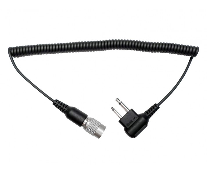 Cable de 2 vías de Radio Sena para Motorola Twin-pin conector