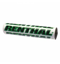 Protector Manillar Renthal sx Pad Blanco/Verde (240Mm) |P267|