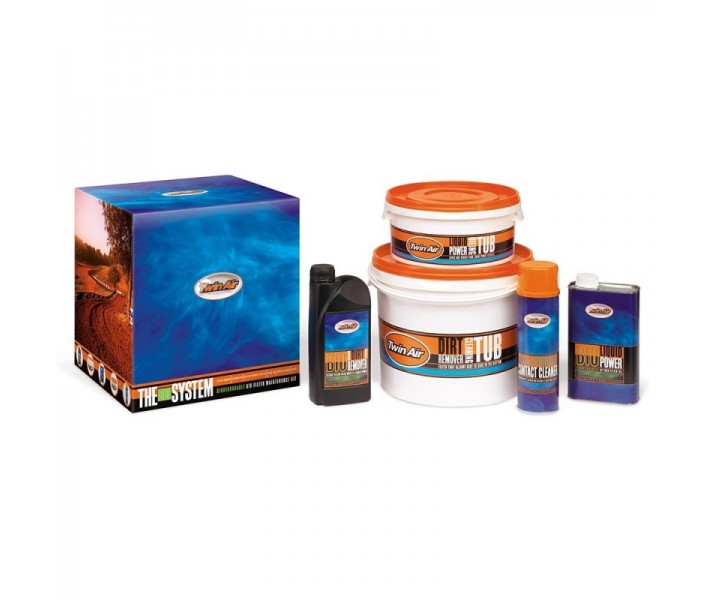 Kit Mantenimiento Filtros Aire Twin Air Biodegradables |TW159000BIO|