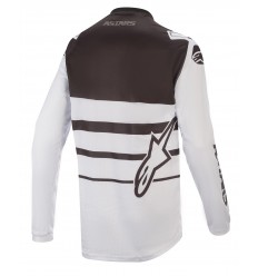 Camiseta Alpinestars Racer Supermatic Blanco Negro |3761520-21|