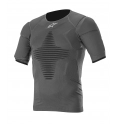 Camiseta Alpinestars Roost Base Layer Top Anthracite Negro |4750020-141|