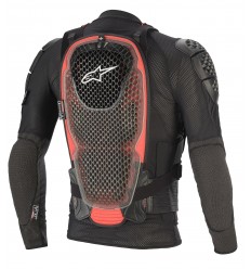 Peto Alpinestars Bionic Tech V2 Protection Jacket Negro Rojo |6506520-13|